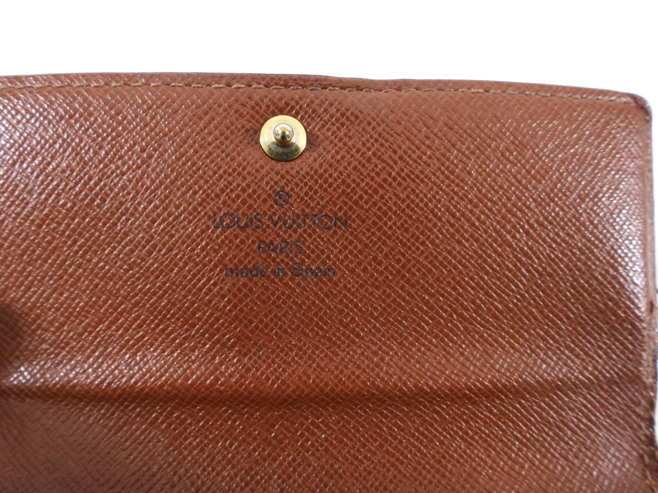 Louis Vuitton Monogram Canvas Small Snap Wallet