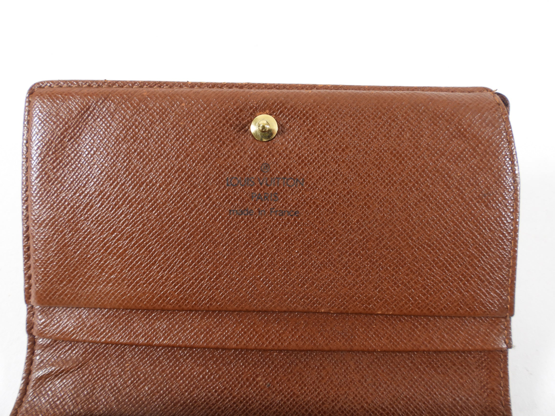 Louis Vuitton Monogram Canvas Vintage Snap Wallet