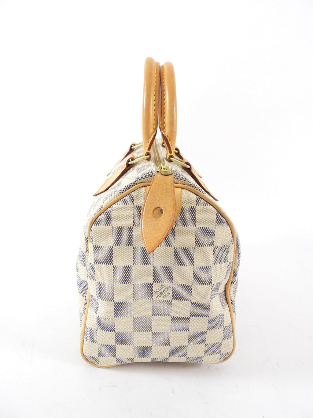 Louis Vuitton Vintage 2007 Speedy 25 Damier Azur Bag