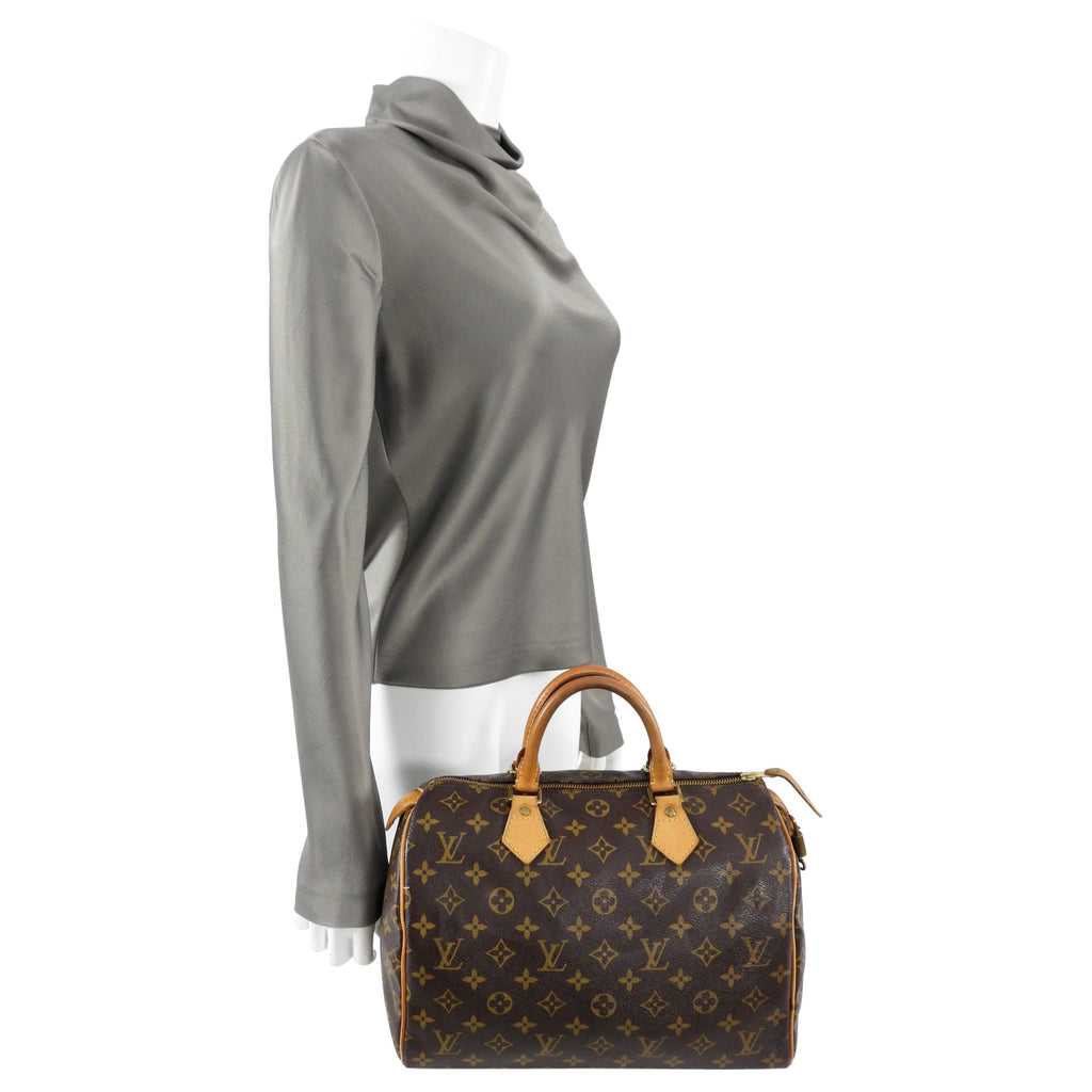 Louis Vuitton Monogram Canvas  Speedy 30cm Doctor Bag