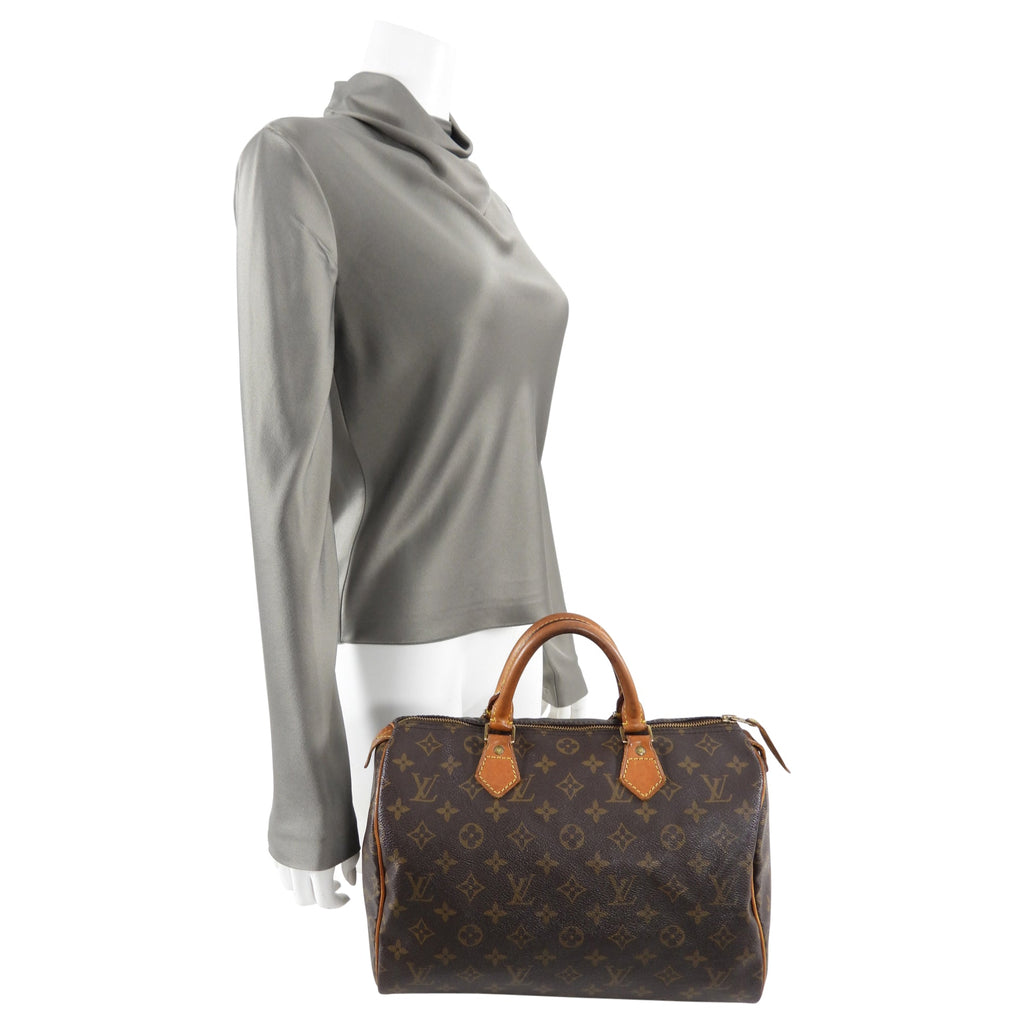 Louis Vuitton Vintage 1992 Monogram Speedy 30