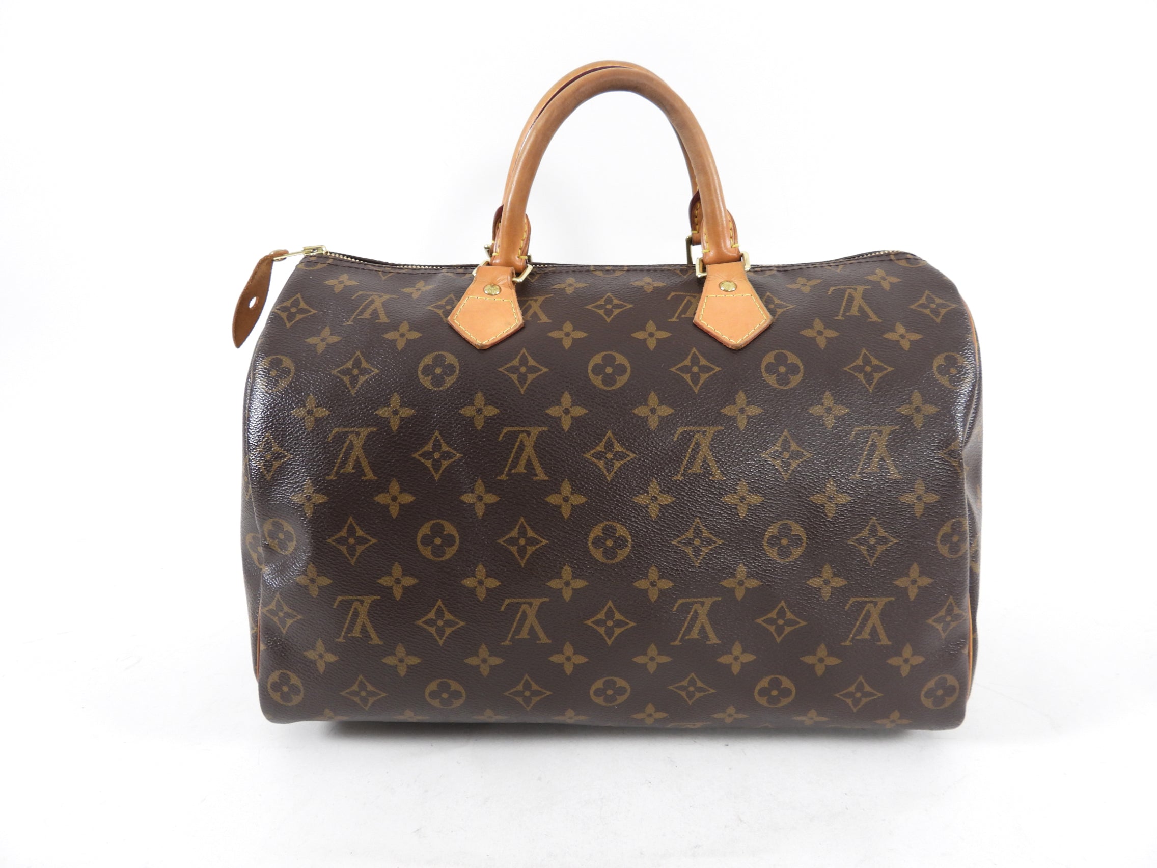 Louis Vuitton Monogram Speedy 35 Boston Bag