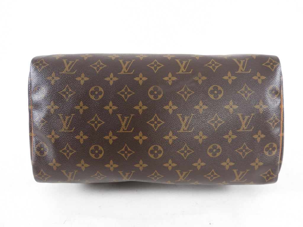 Louis Vuitton Monogram Speedy 35 Boston Bag