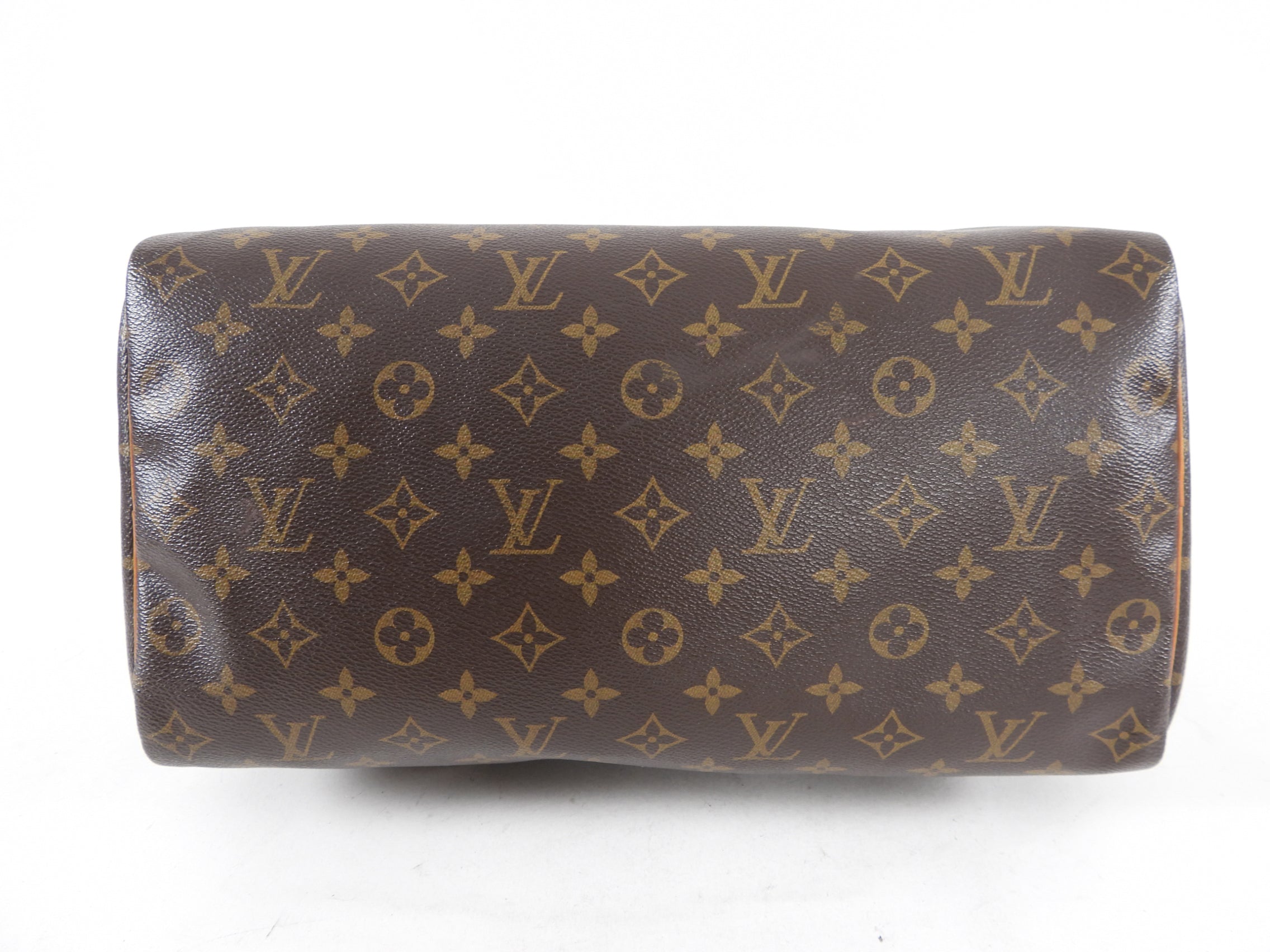 Louis Vuitton Monogram Speedy 35 Boston Bag