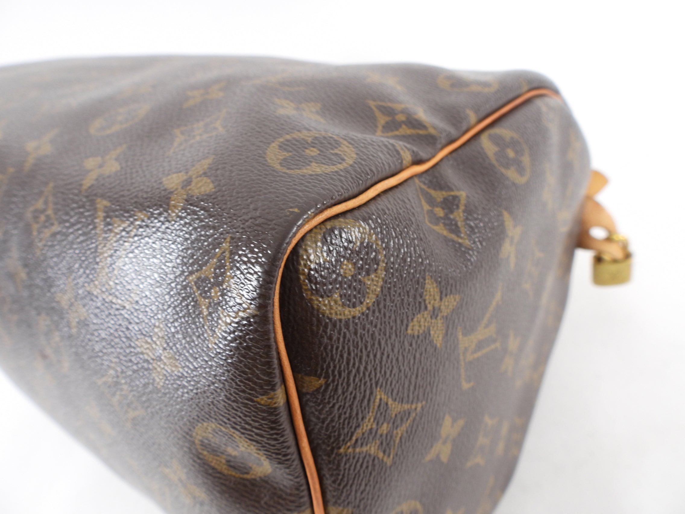 Louis Vuitton Monogram Speedy 35 Boston Bag