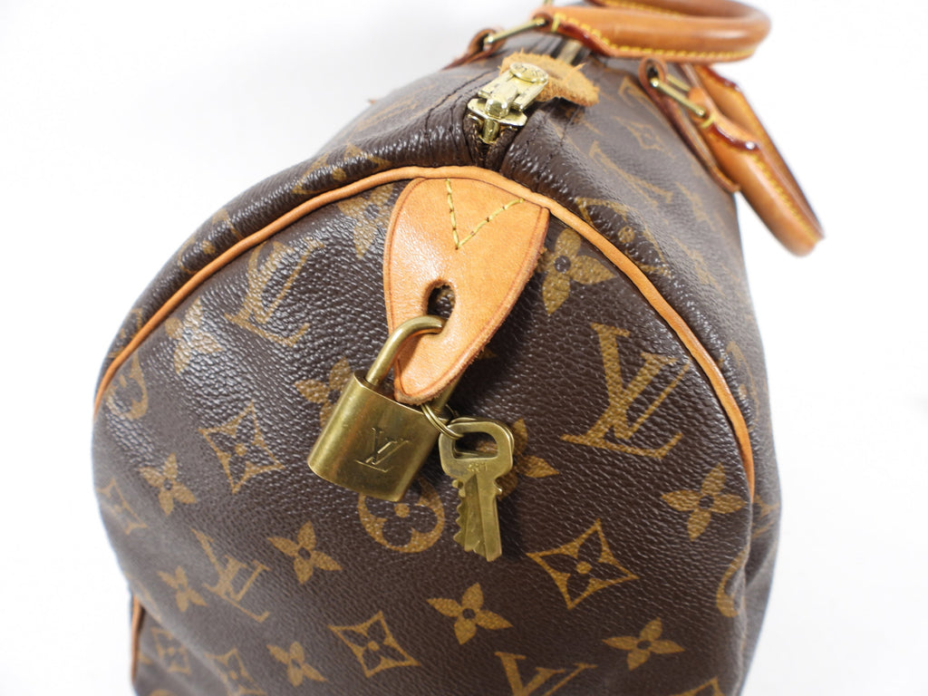 Louis Vuitton Monogram Canvas Keepall 40 Speedy Duffle Bag