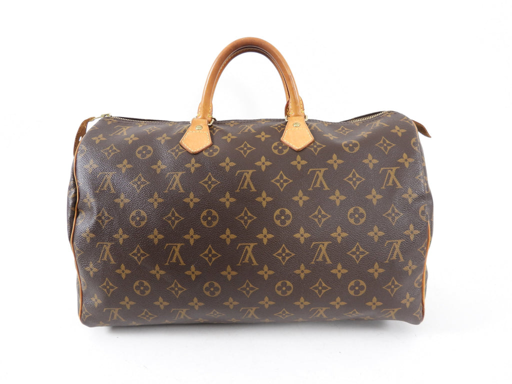 Louis Vuitton Monogram Canvas Keepall 40 Speedy Duffle Bag
