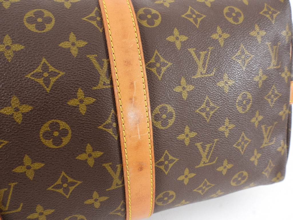 Louis Vuitton Vintage 1983 Monogram Keepall 45 Duffle Bag