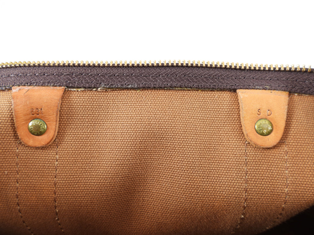 Louis Vuitton Vintage 1983 Monogram Keepall 45 Duffle Bag