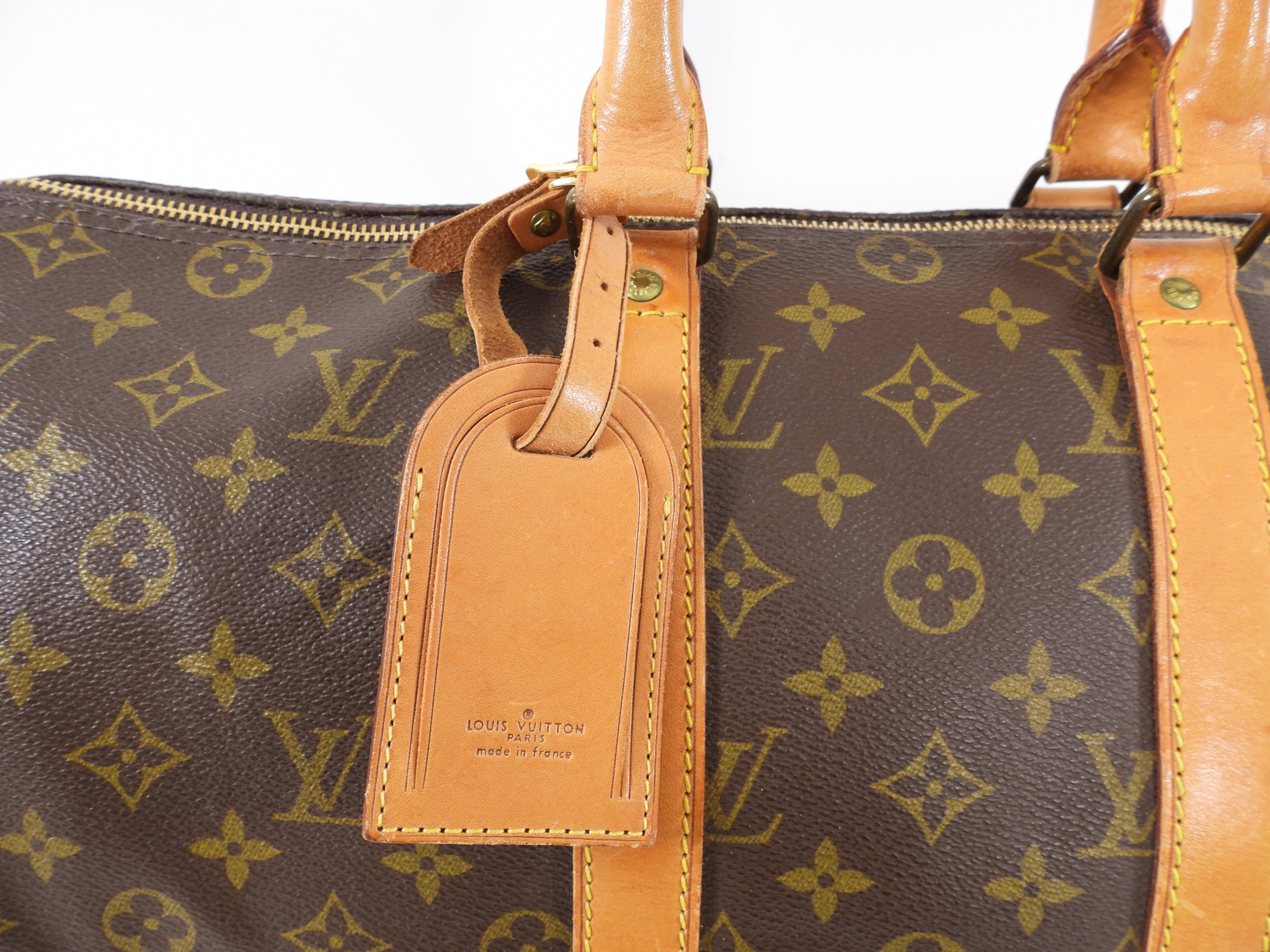 Louis Vuitton Vintage 1983 Monogram Keepall 45 Duffle Bag