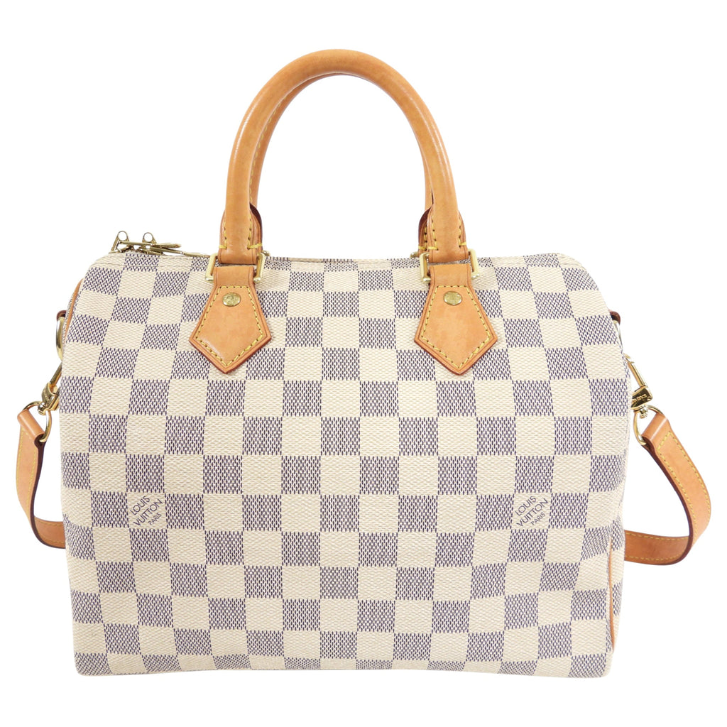 Louis Vuitton Damier Azur Speedy 25 Bandouliere Bag
