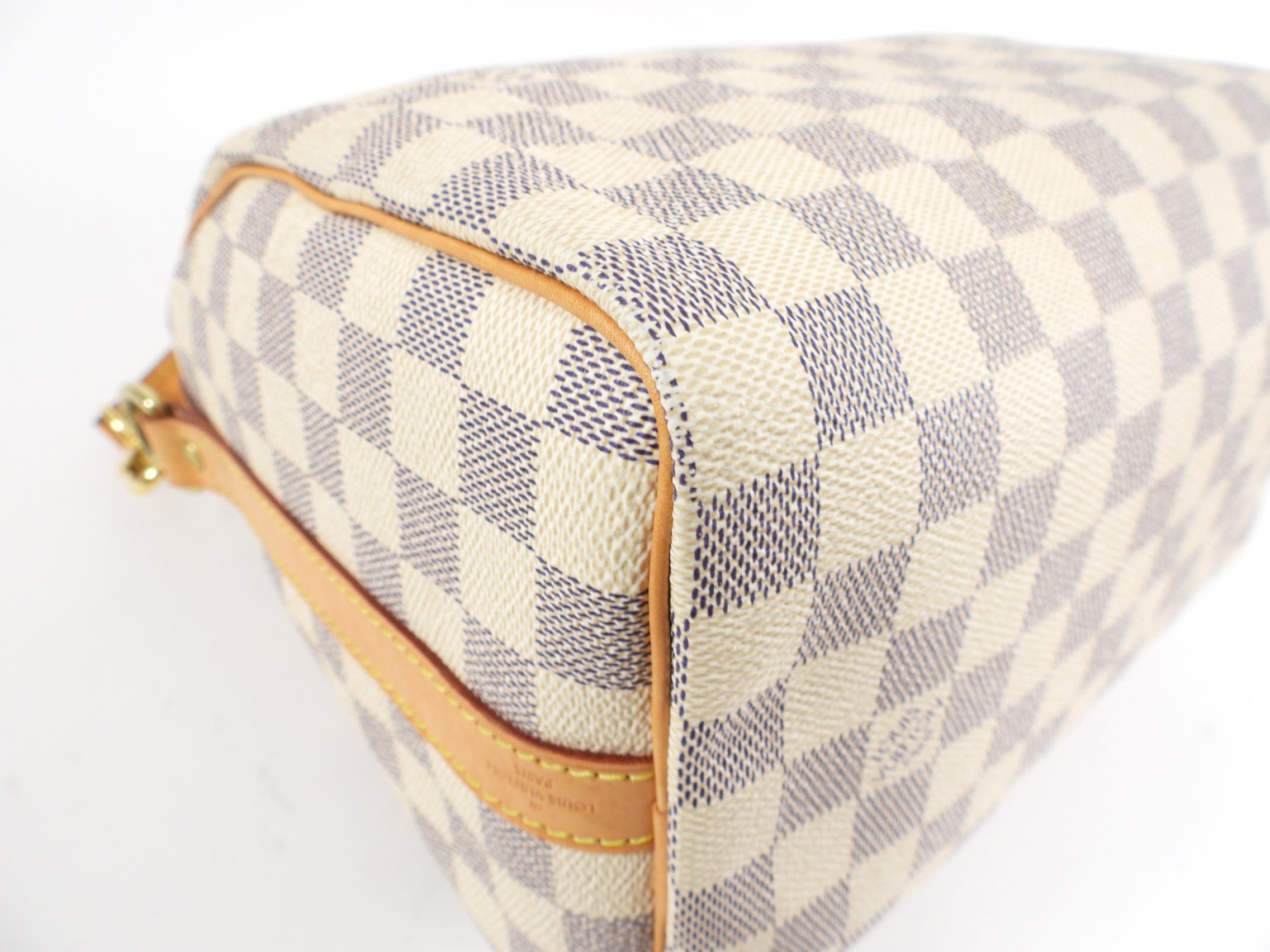 Louis Vuitton Damier Azur Speedy 25 Bandouliere Bag