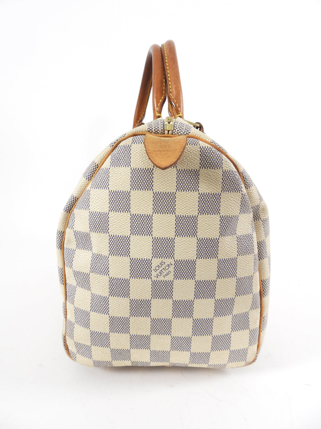 Louis Vuitton Damier Azur Speedy 30 Boston Bag