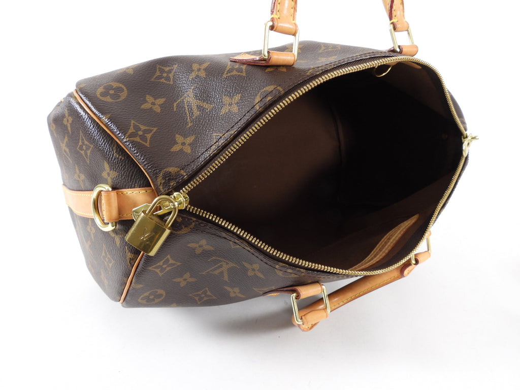 Louis Vuitton Monogram Speedy Bandouliere 30cm