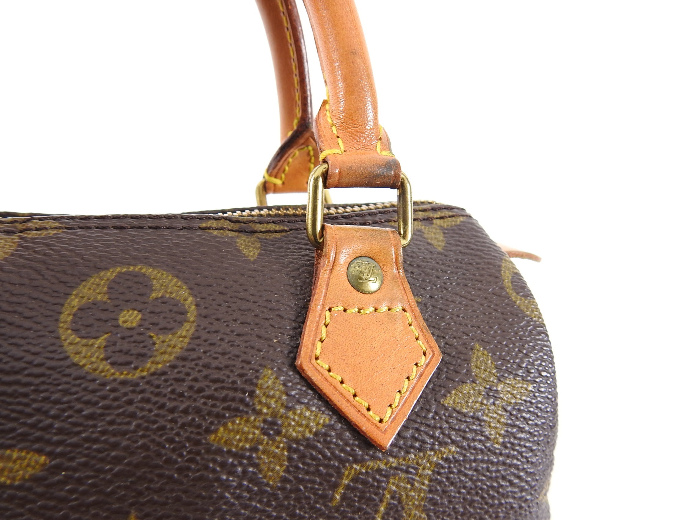 Louis Vuitton Vintage 1992 Monogram Nano Mini Speedy Bag