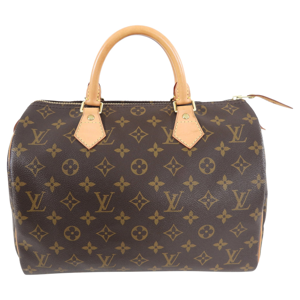 Louis Vuitton Monogram Canvas Speedy 30 Boston Bag