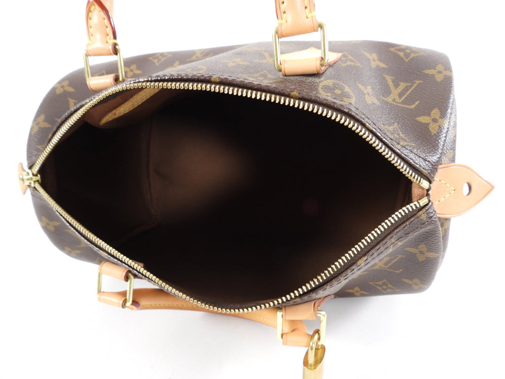 Louis Vuitton Monogram Canvas Speedy 30 Boston Bag