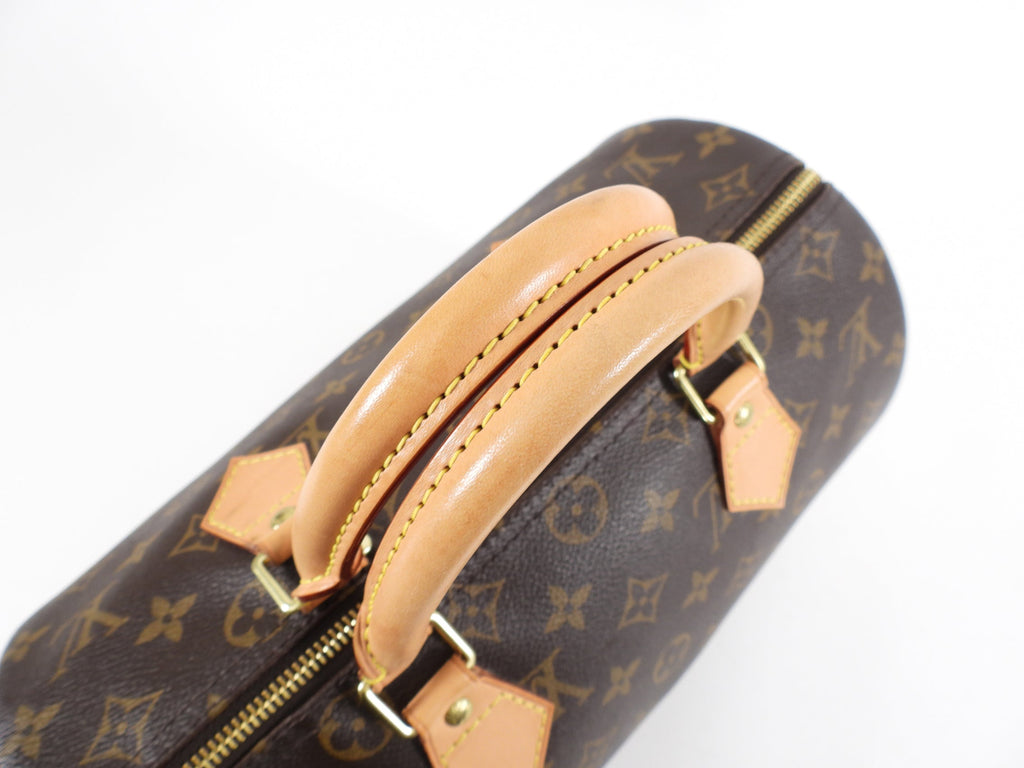 Louis Vuitton Monogram Canvas Speedy 30 Boston Bag