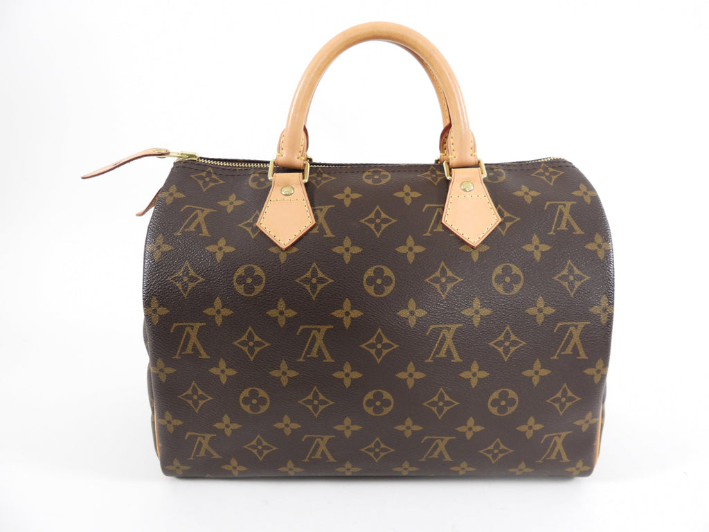 Louis Vuitton Monogram Canvas Speedy 30 Boston Bag