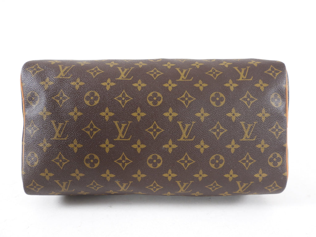 Louis Vuitton Monogram Speedy 35 Boston Duffle Bag MH