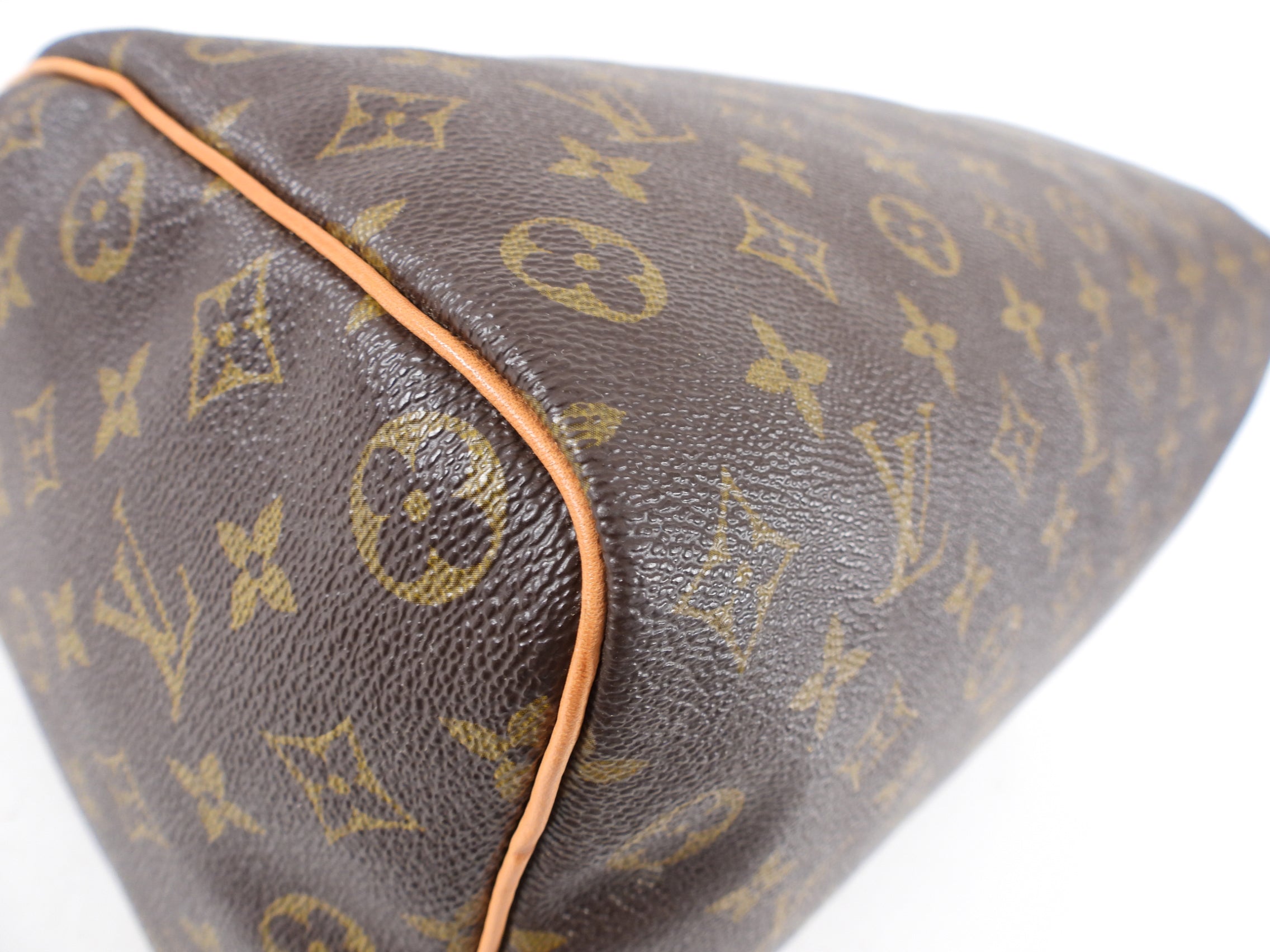 Louis Vuitton Monogram Speedy 35 Boston Duffle Bag MH