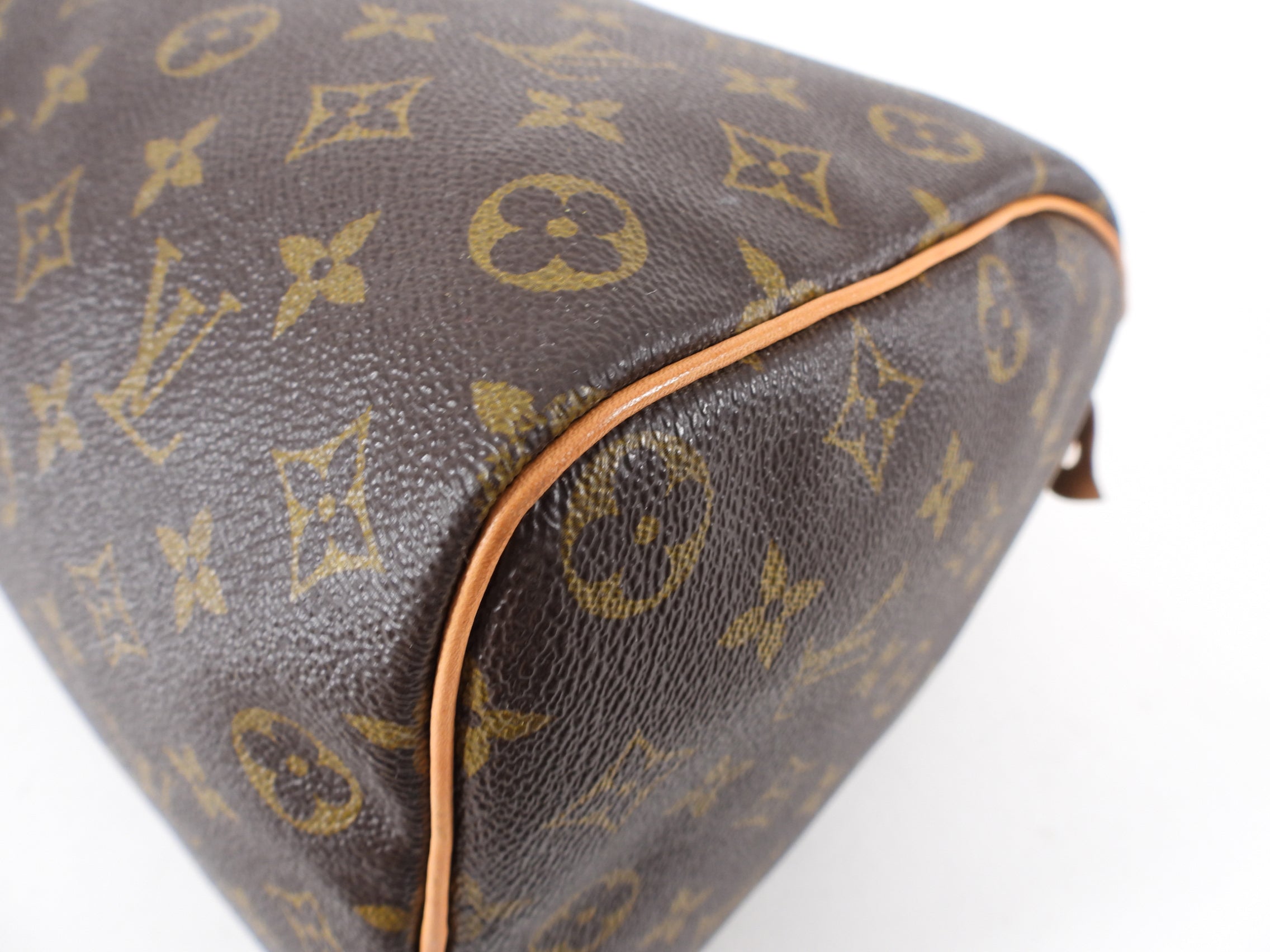 Louis Vuitton Monogram Speedy 35 Boston Duffle Bag MH