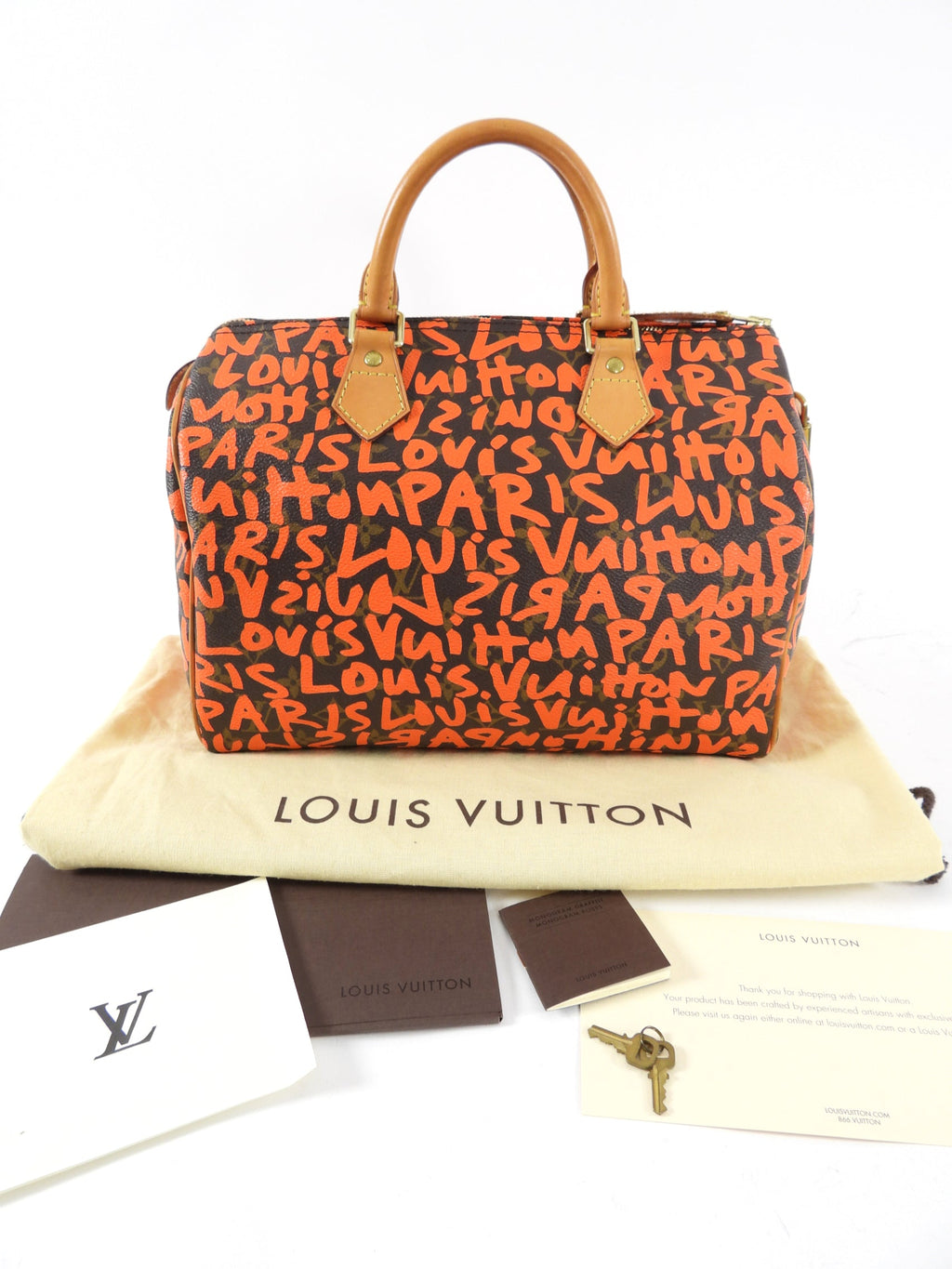 Louis Vuitton Stephen Sprouse Graffiti Limited Edition Speedy 30 Bag