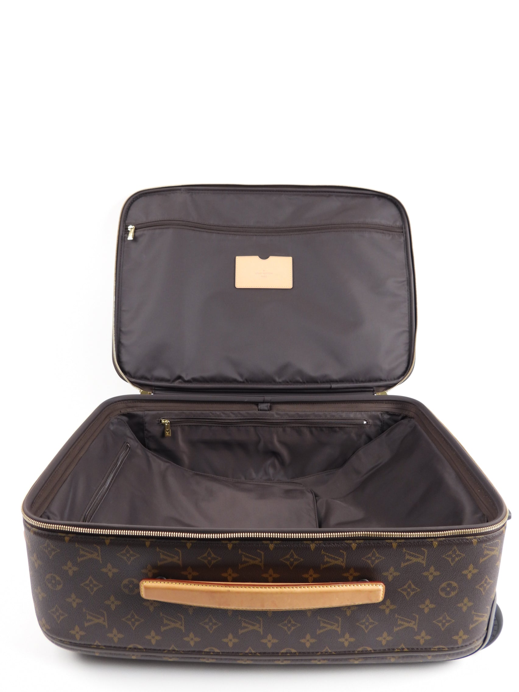 Louis Vuitton Monogram Pegasse 55 Rolling Travel Luggage