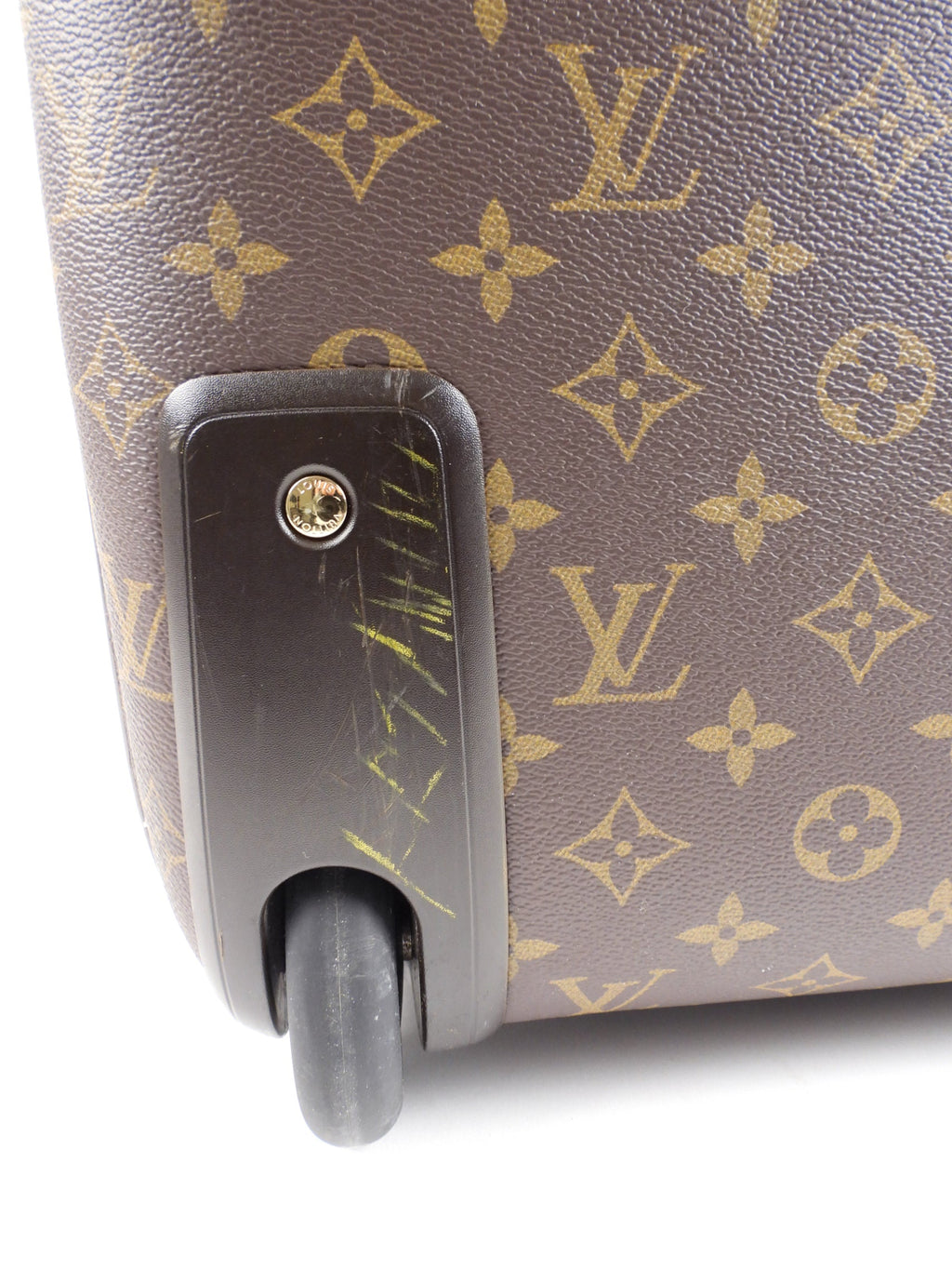 Louis Vuitton Monogram Pegasse 55 Rolling Travel Luggage
