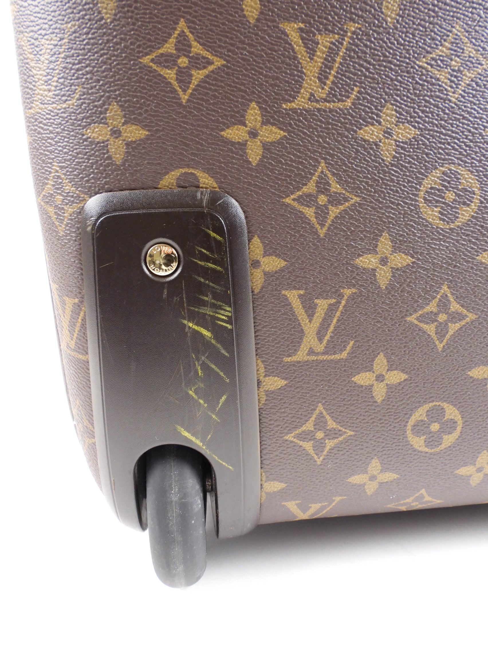 Louis Vuitton Monogram Pegasse 55 Rolling Travel Luggage