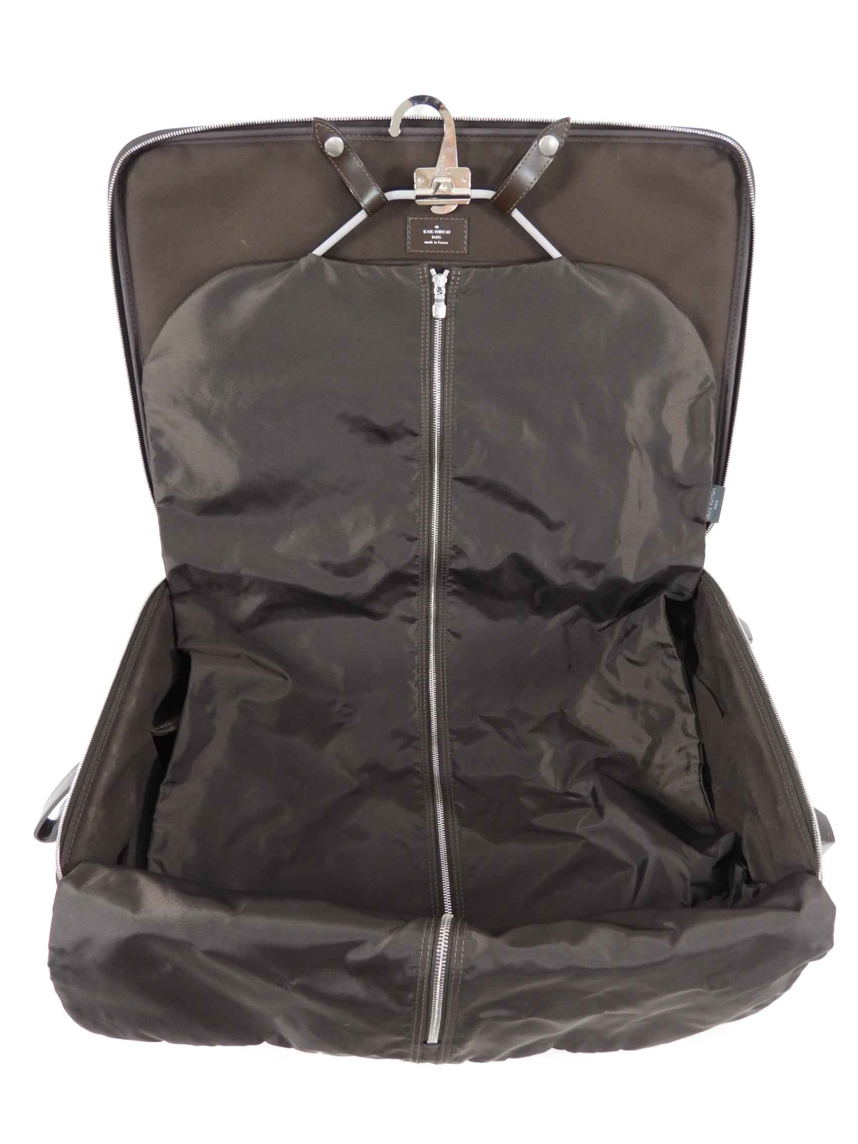 Louis Vuitton Brown Taiga Leather Pegase 55 Travel Rolling Luggage