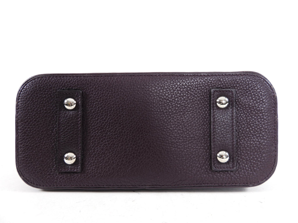Louis Vuitton Dark Purple Taurillon Leather Alma PM Bag