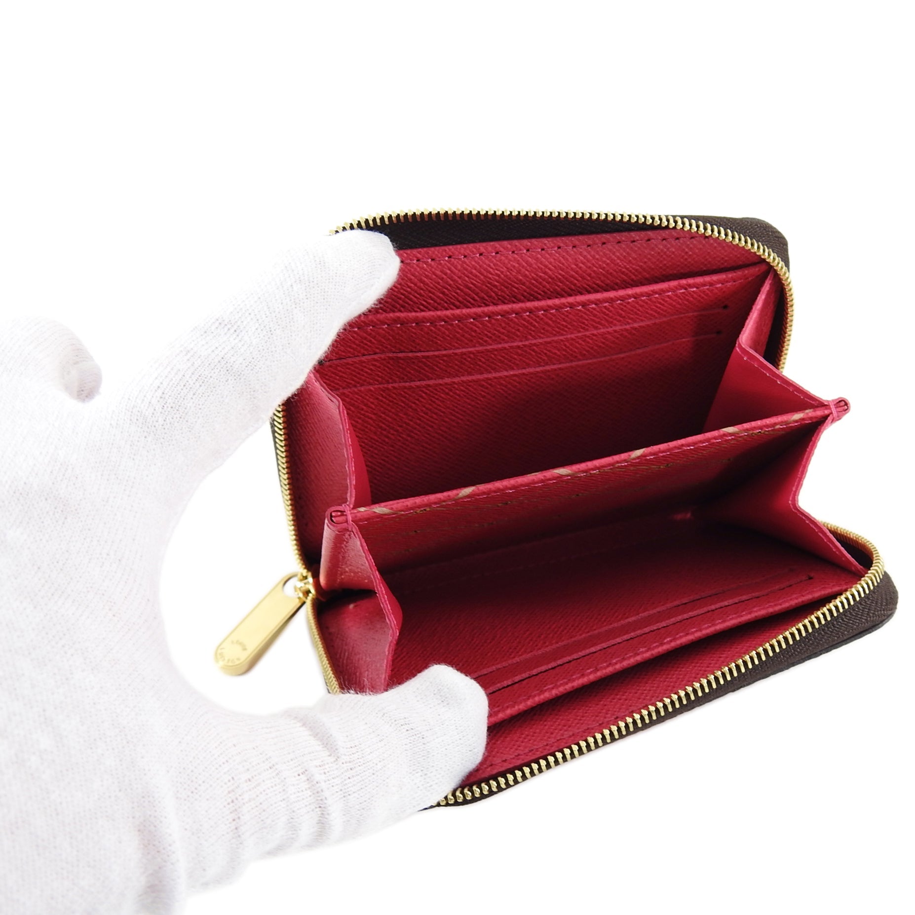 Louis Vuitton Monogram Summer Trunks Small Zippered Wallet