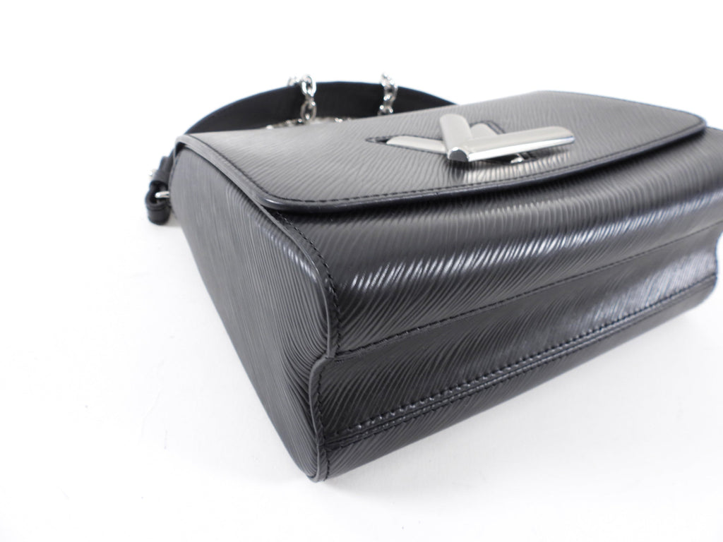 Louis Vuitton Black Epi Twist MM Chain Bag