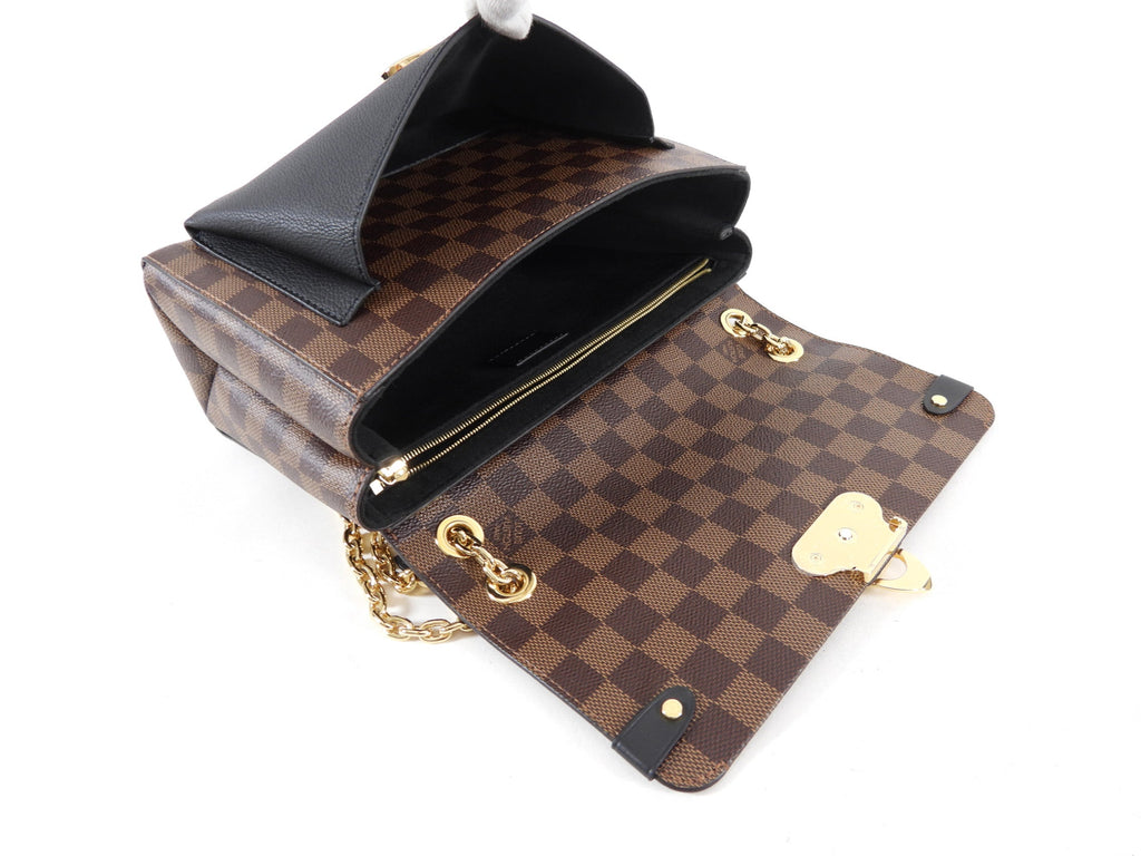 Louis Vuitton Damier Ebene Vavin PM Chain Bag
