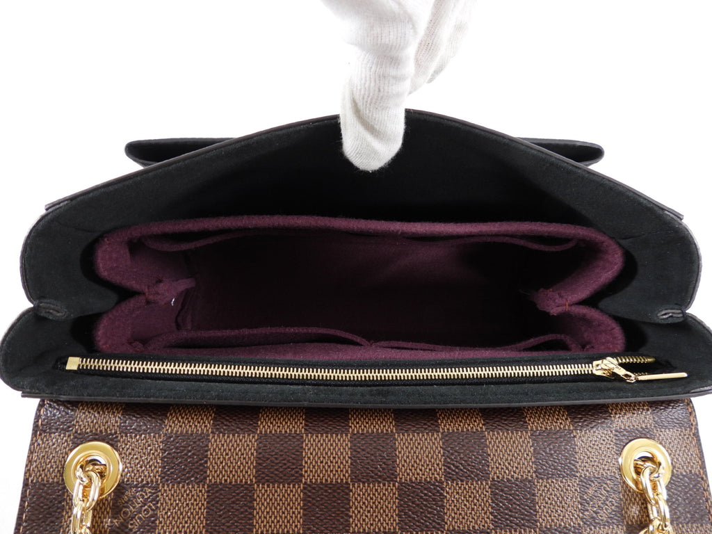 Louis Vuitton Damier Ebene Vavin PM Chain Bag