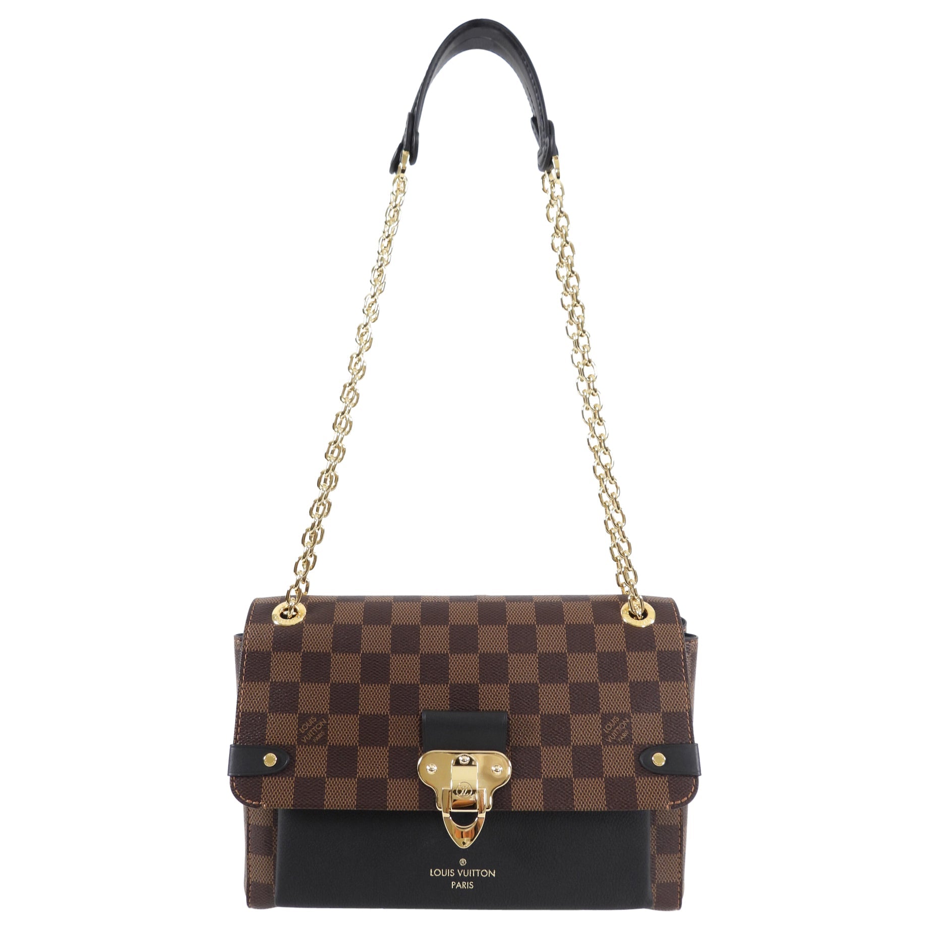 Louis Vuitton Damier Ebene Vavin PM Chain Bag