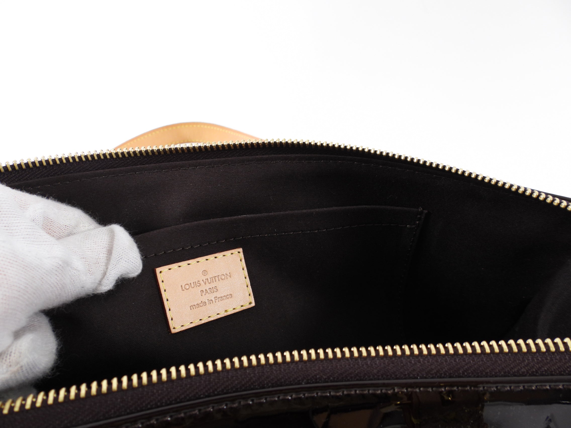 Louis Vuitton Amarante Vernis Rosewood Avenue East West Bag