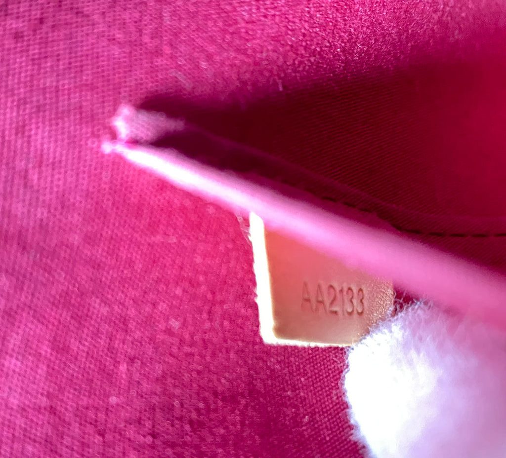 Louis Vuitton Alma BB Vernis Rose Indien Mini Bag