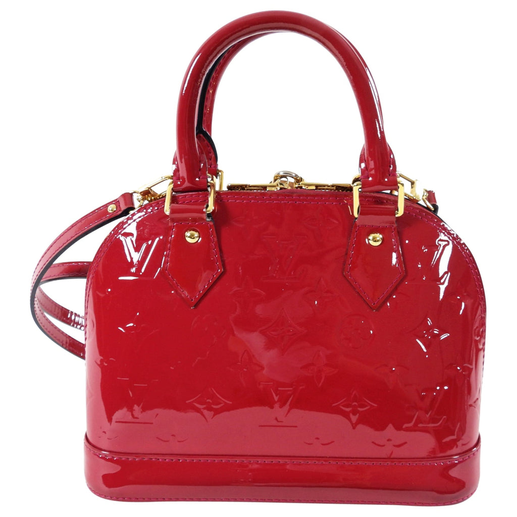 Louis Vuitton Alma BB Vernis Rose Indien Mini Bag