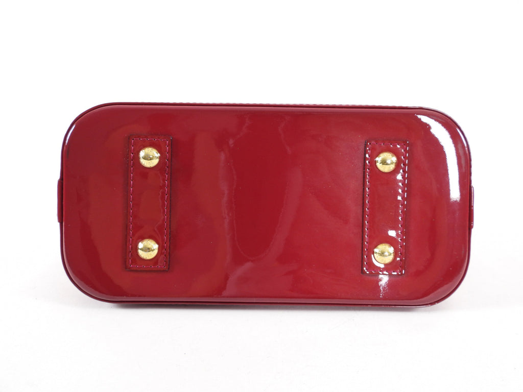Louis Vuitton Alma BB Vernis Rose Indien Mini Bag