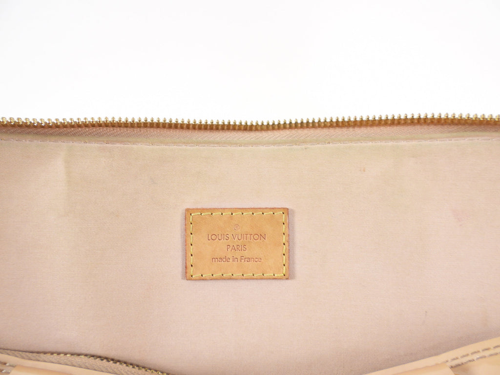Louis Vuitton Alma GM Rose Florentin Nude Vernis Bag