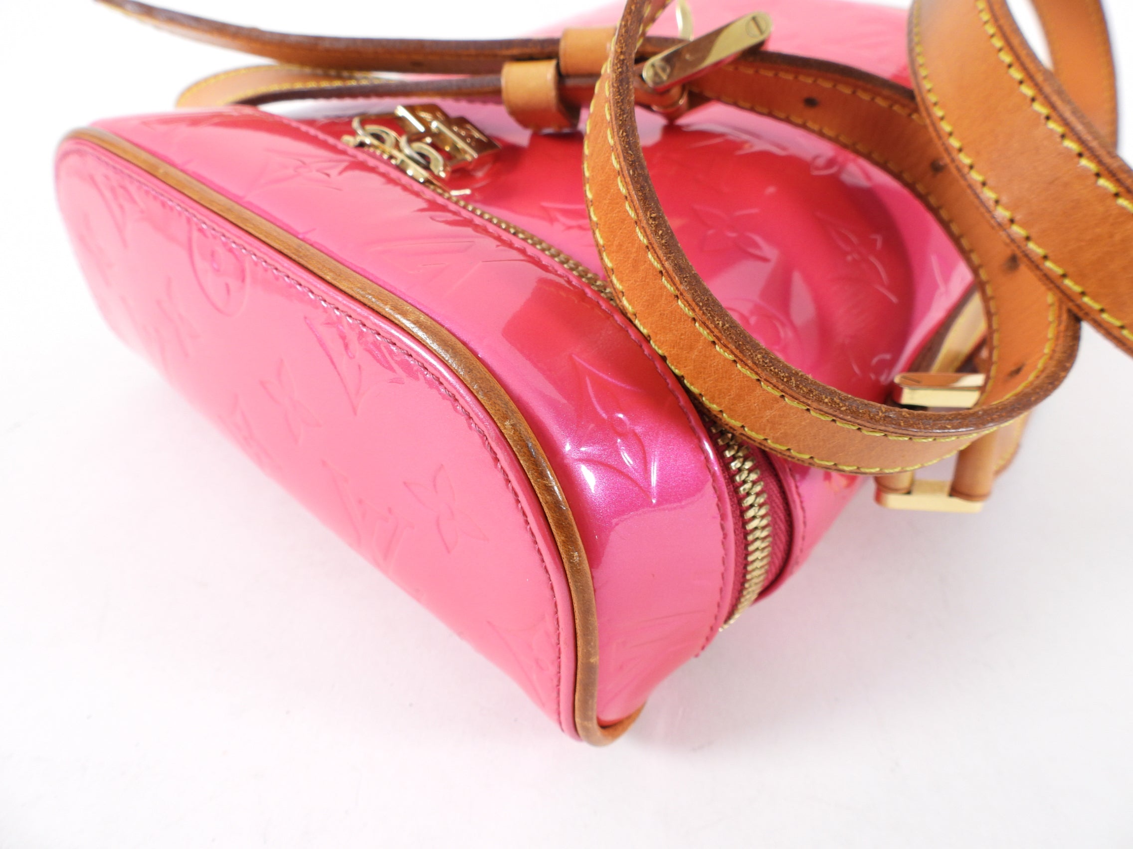 Louis Vuitton Hot Pink Vernis Sullivan Crossbody Bag