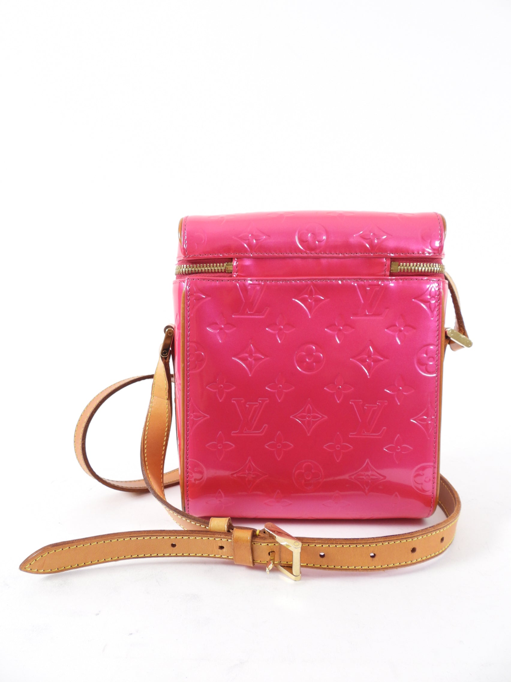 Louis Vuitton Hot Pink Vernis Sullivan Crossbody Bag