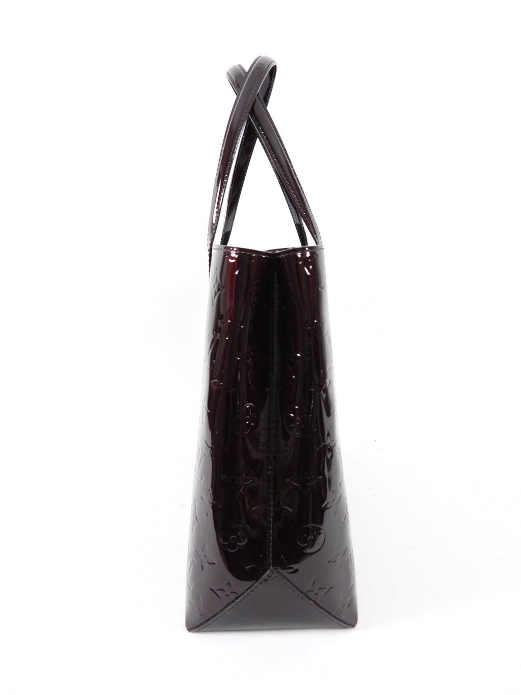Louis Vuitton Vernis Wilshire MM Tote Bag in Amarante