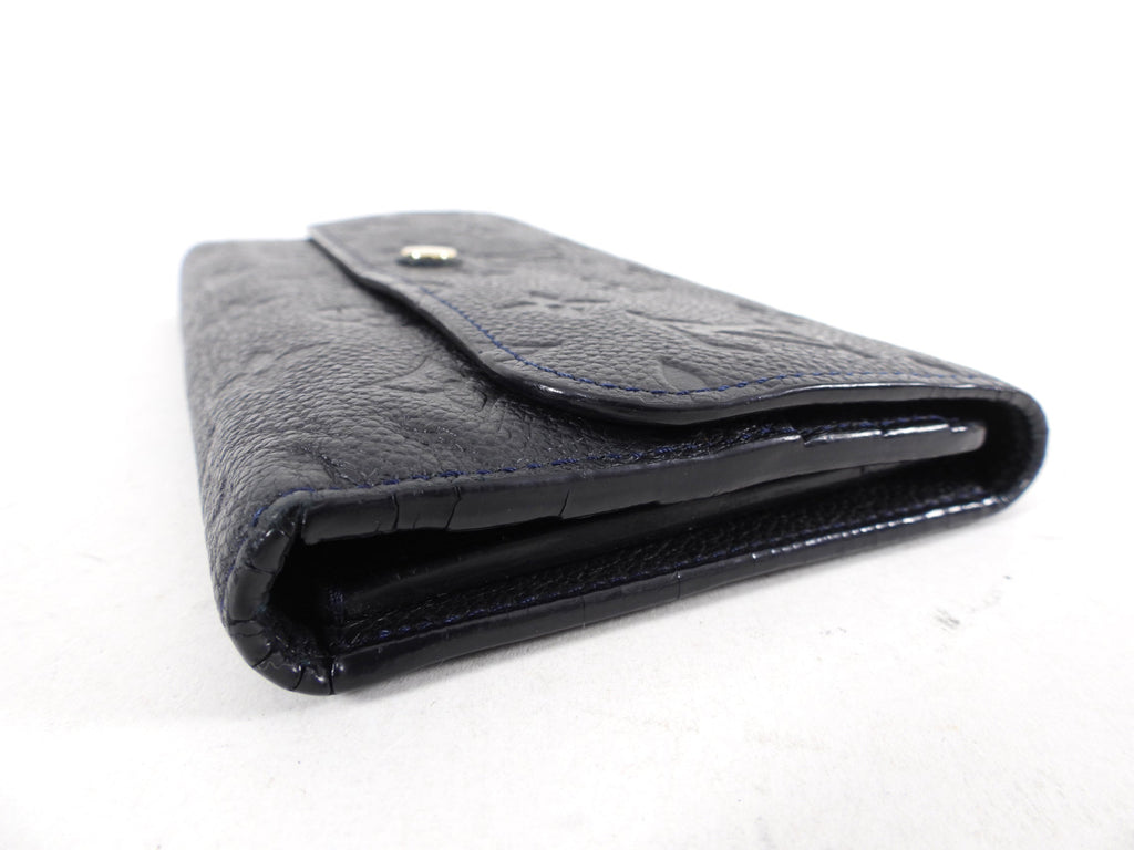 Louis Vuitton Black Empreinte Leather Long Virtoise Trifold Wallet