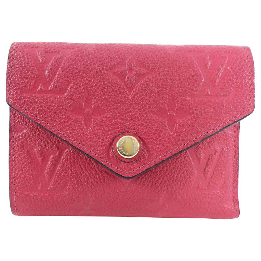 Louis Vuitton Freesia Empreinte Leather Victorine Compact Wallet