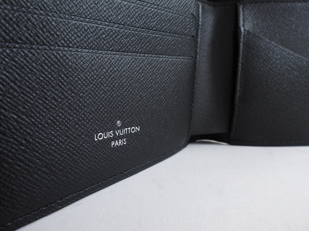 Louis Vuitton Monogram Eclipse Black and grey Multiple Bi-Fold Wallet