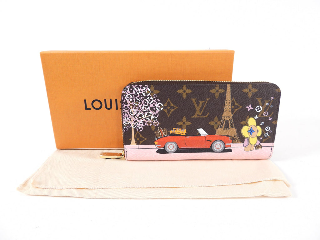 Louis Vuitton Monogram Animation Christmas 2019 Zippy Wallet