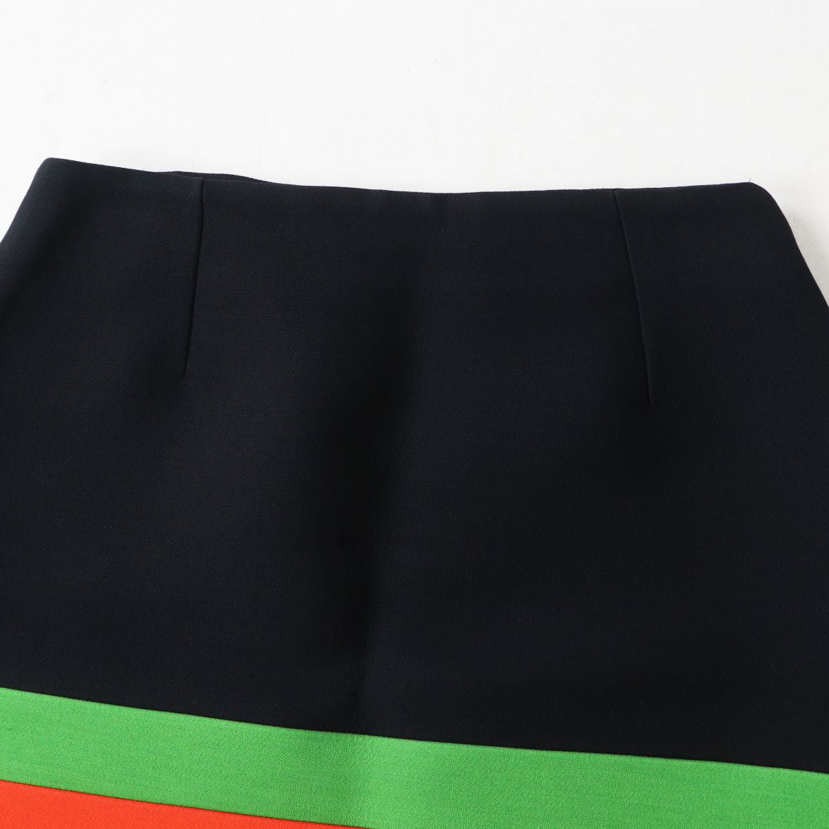 Christian Dior 221J36B1162 Silk Blend A-line Skirt